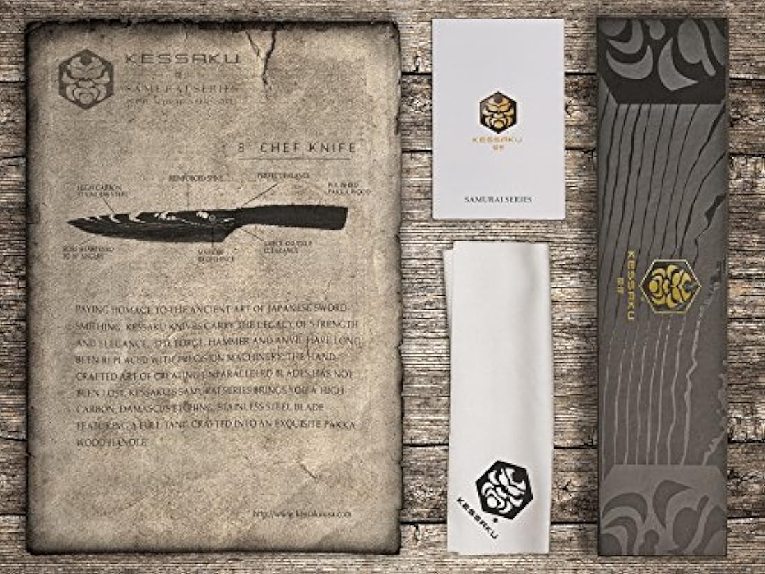 cuchillo de chef – Serie Samurai – kessaku
