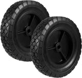 Ruedas de goma para carretilla, 8 x 1.75, 110 LBS, universal