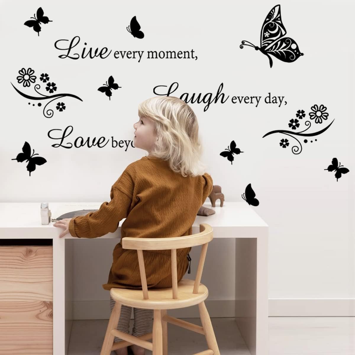 Vinilo Decorativo Frase Motivacional para el Hogar - Modelo 2023
