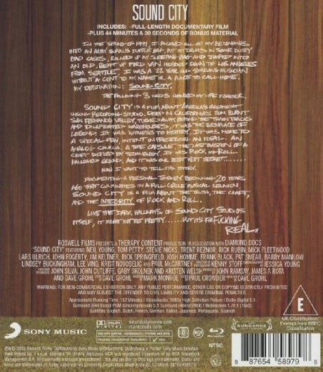 Ciudad del sonido [Blu-ray]