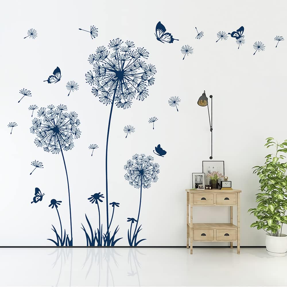 Stickers de Pared Flores y Mariposas - Supzone - Decoración