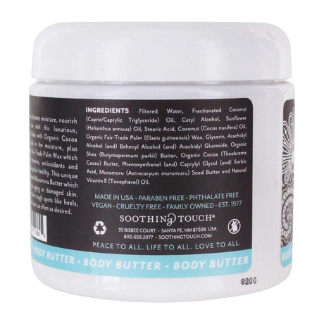 Manteca Corporal Sin Fragancia, Toque Suave, 13 oz
