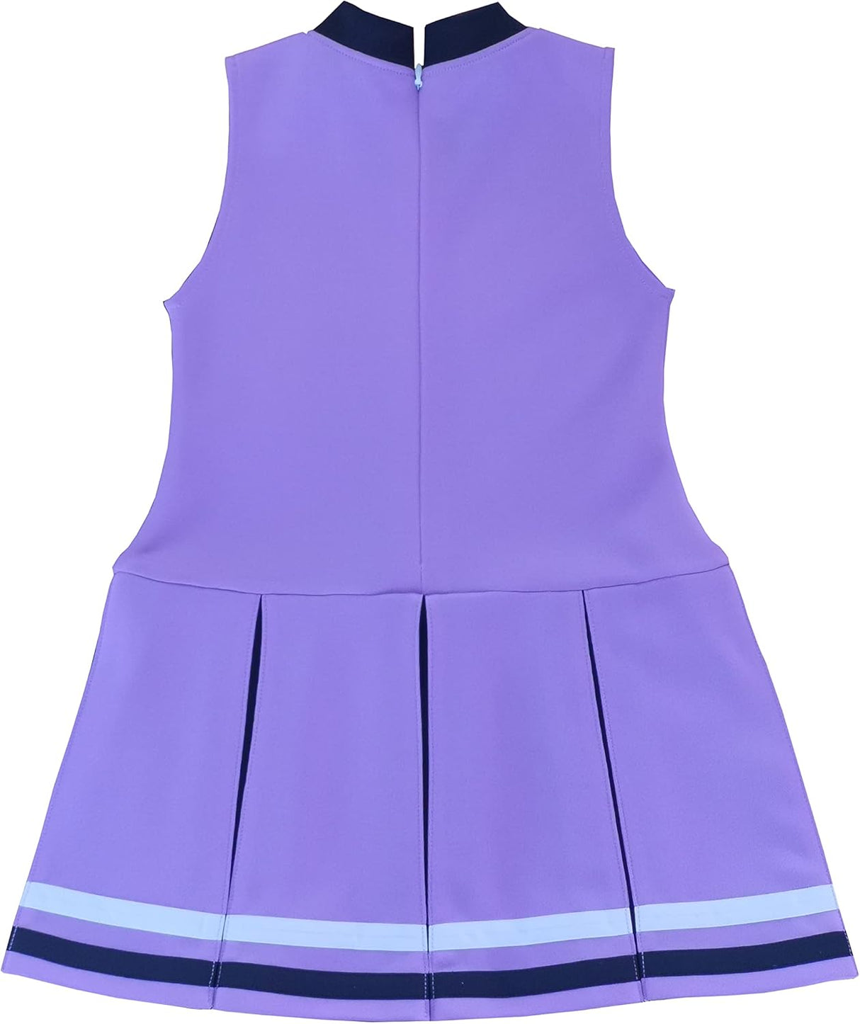 Disfraces de animadora de Halloween lila talla XXL