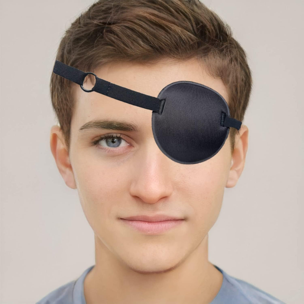 2 parches para los ojos ajustables izquierdos o derechos