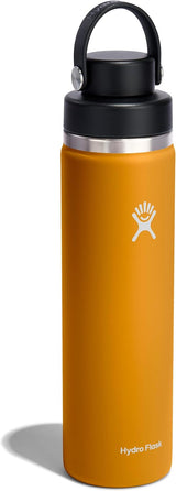 Botella de acero inoxidable con tapa a prueba de fugas  Wide Mouth Chug Cap