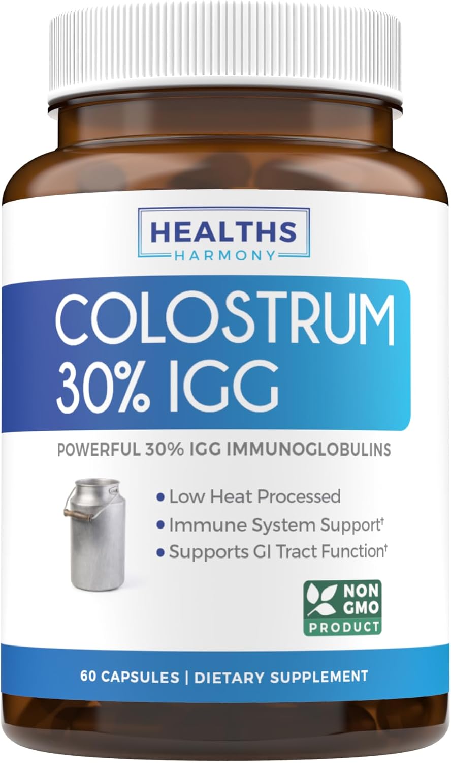 Suero de Leche 1,000mg - Apoyo Inmunológico - 60 Cápsulas