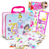 Disney Princess lonchera, 48 pegatinas para rompecabezas
