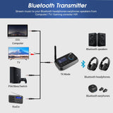 Adaptador Bluetooth 5.0 con doble conexión para auriculares