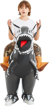 Disfraz Inflable Dinosaurio COMIN para Niños, Risas Halloween