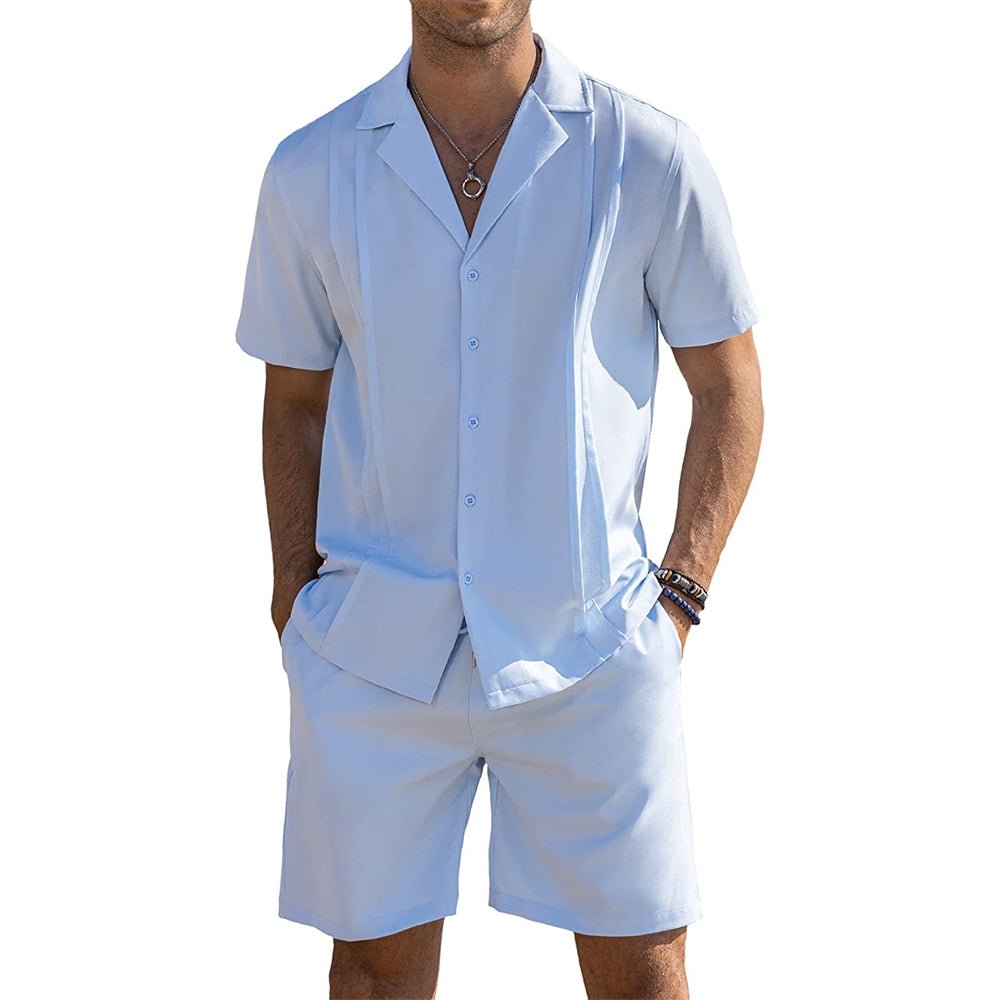 Conjunto deportivo corto de 2 piezas para hombre