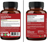 Shatavari Tablets de mi Nature -90 Tabletas, 1000mg  India