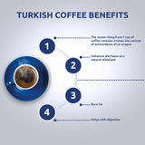 Café Najjar, Café Turco Descafeinado 200g, 100% Arábica