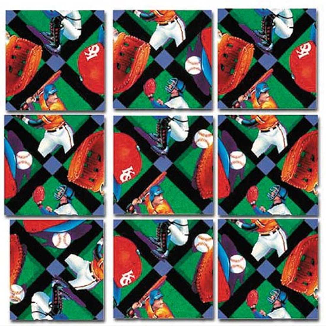 Cuadrados Scramble: Béisbol- b. dazzle, inc