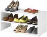 Organizador apilable con estantes - 2 niveles, modelo Whitmor