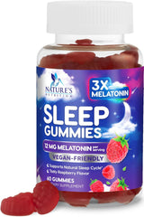 apoyo para dormir Gomitas   extra fuerte, 12 mg  dietético
