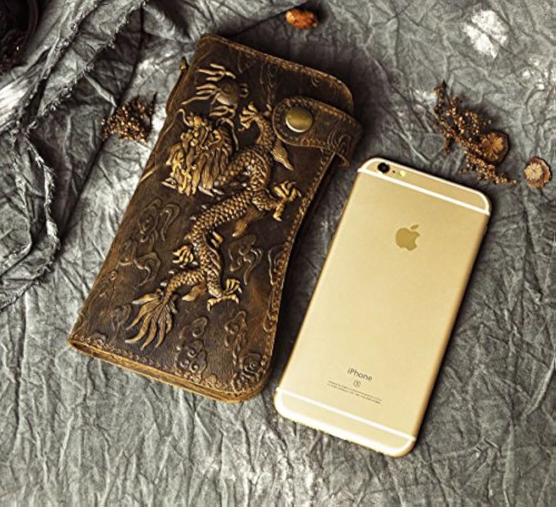 Billeteras, Cartera de piel auténtica hombre