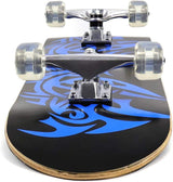 Skateboard Doble Kick 31" 8 Capas Maple para Niños y Principiantes
