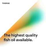 Omega-3 Thorne con CoQ10 - EPA, DHA - 90 cápsulas