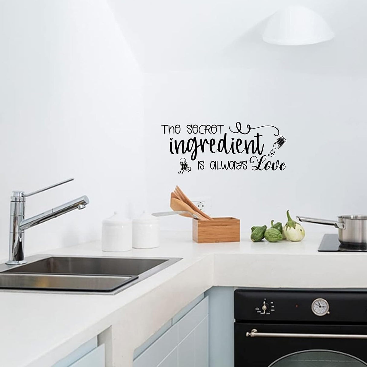 Vinilo Decorativo de Cocina El Ingrediente Secreto es Amor