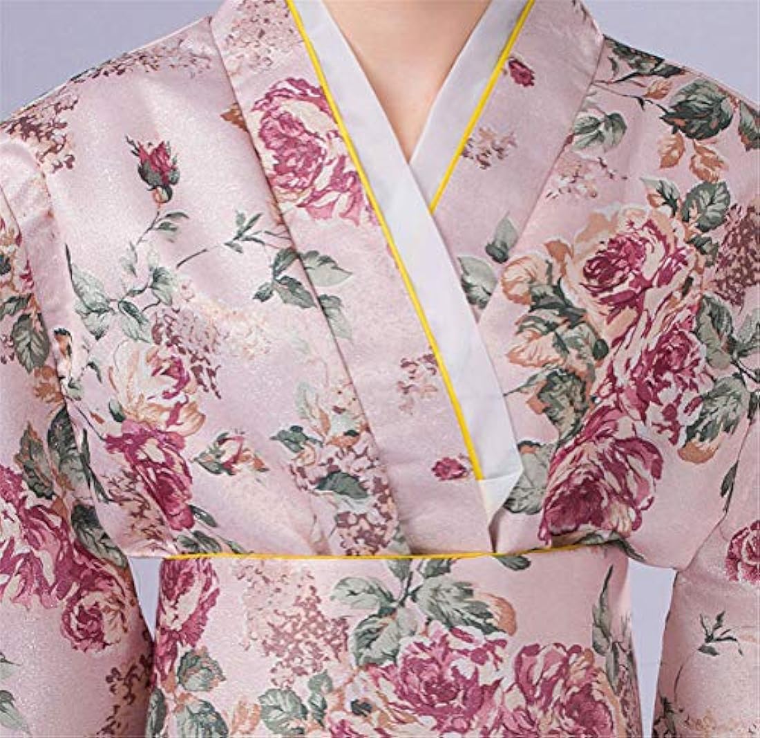 Disfraces - Kimono japonés tradicional para mujer, disfraz