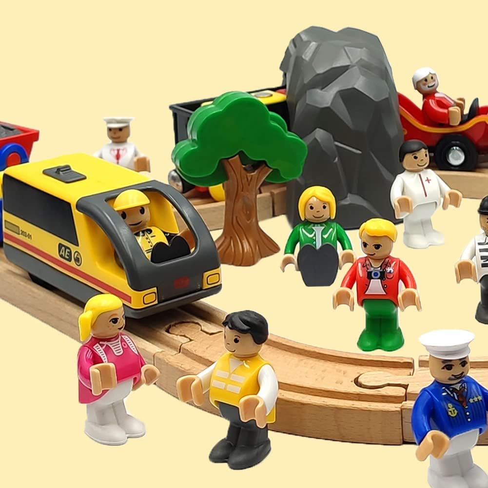 Figuras de Acción para Niños - Juguetes de Profesiones 14 Pcs