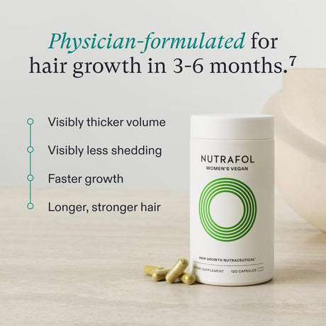 Suplementos veganos para el crecimiento del cabello para mujeres