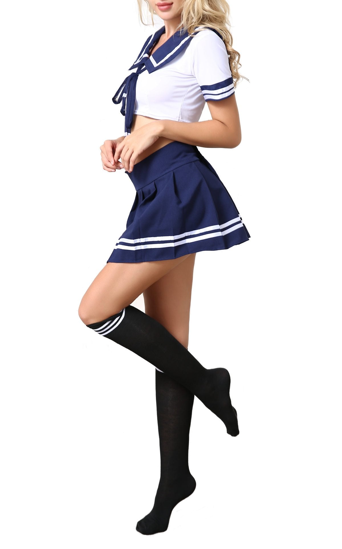 Disfraces de marinero Cosplay con calcetines
