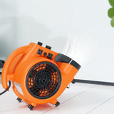 VEVOR Soplador de Aire 1/4 HP 1000 CFM, 4 Ángulos, Portátil
