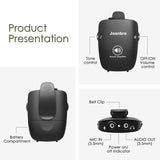 Amplificador de Sonido Personal para Mayores, 50dB, Control de Volumen