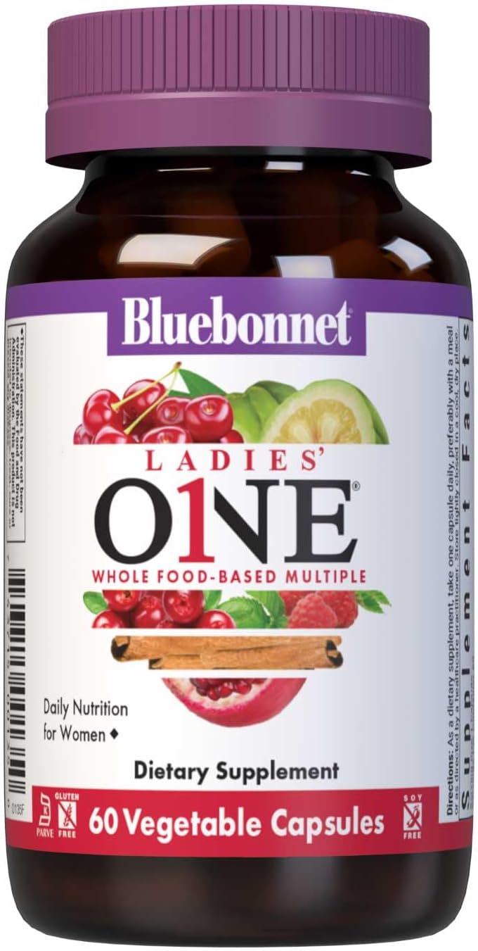 BlueBonnet Mujeres Multi Vegetal K2 Orgánico 60 cápsulas