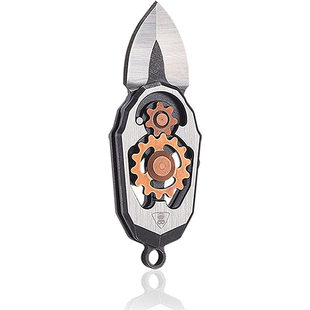 Cuchillo plegable de acero inoxidable con bolsillo EDC