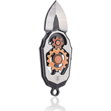 Cuchillo plegable de acero inoxidable con bolsillo EDC