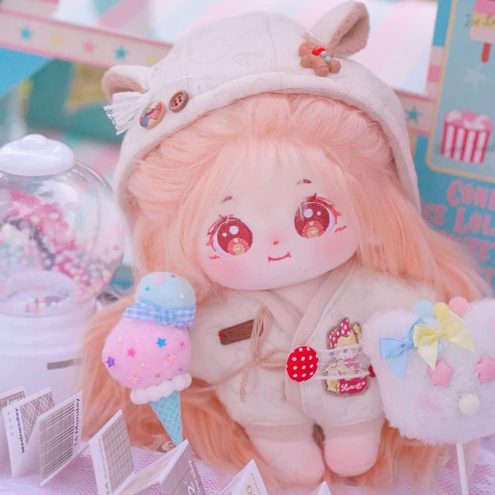 Muñeca de peluche 20cm Niannyyhouse, cabello largo, modelo a-13
