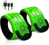 Brazaletes LED Recargables para Correr 2024 Ajustables