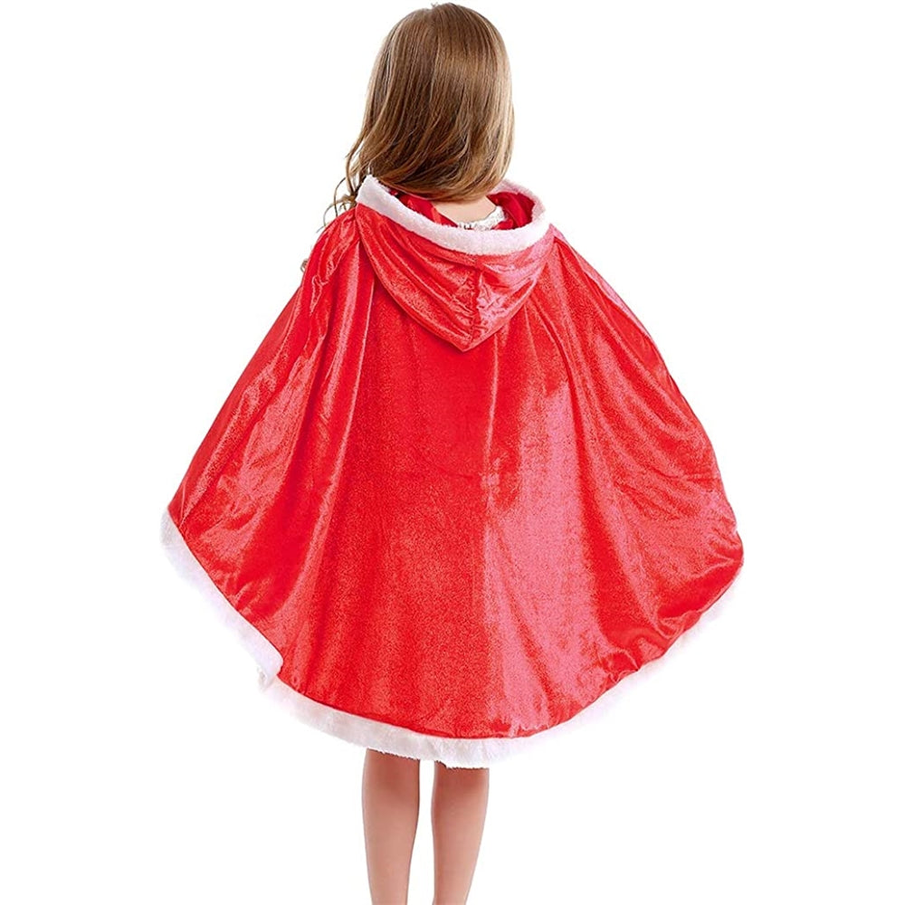 Disfraces con capucha para niña roja talla 3 a 4 años