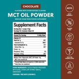 Suplemento Keto polvo de aceite de MCT& Triglicéridos
