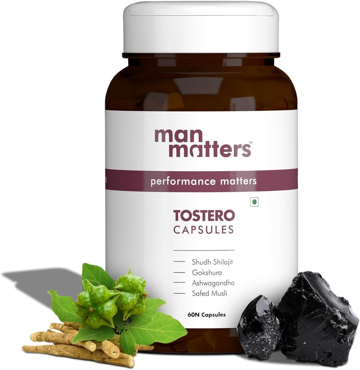 Suplemento BHAGAT Man Matters Pure Himalayan Shilajit 60 un