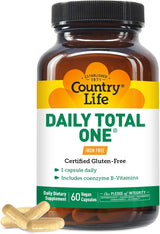 Multivitamínico Daily Total One, Country Life, 60 Vegano