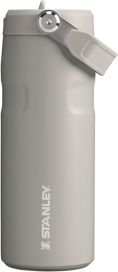 Botella de agua 16 OZ con tapa de popote | Aislante 2.0