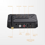 Receptor transmisor Bluetooth, adaptador de audio auxiliar
