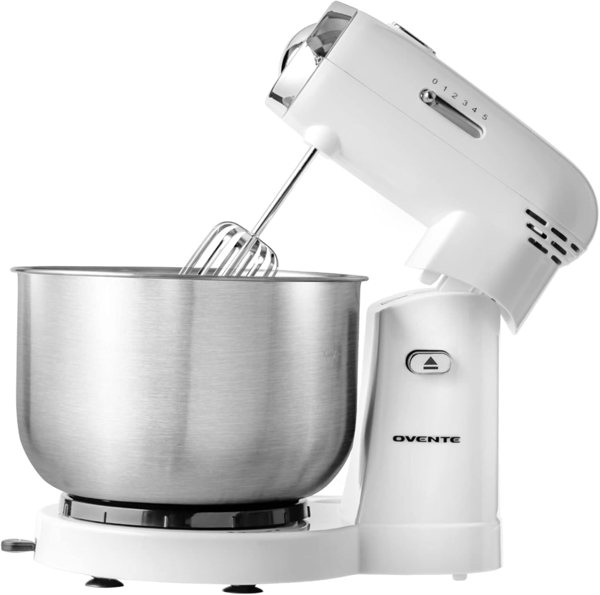 Batidora de pie OVENTE 3.5L, 5 velocidades, 250W SM680W