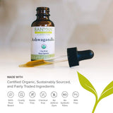 Extracto Orgánico de Ashwagandha, Banyan Botanicals, 1 fl oz