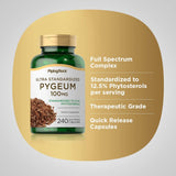 Suplemento de Pygeum Piping Rock 100mg 240 Cápsulas Non-GMO