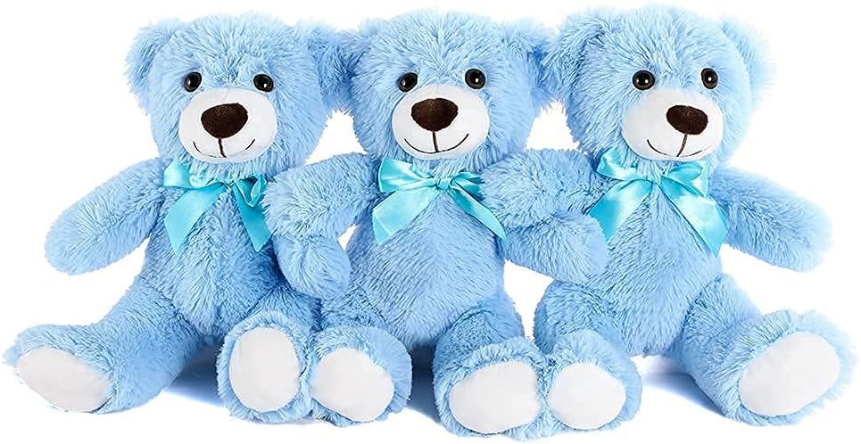 Osito de Peluche MaoGoLan 13.5 Pulgadas, 3 Osos para Cumpleaños