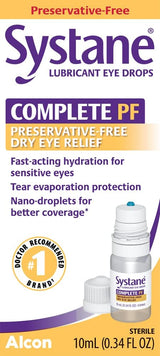 Gotas Multidosis para Ojos Secos Sin Conservantes 0.3 fl oz