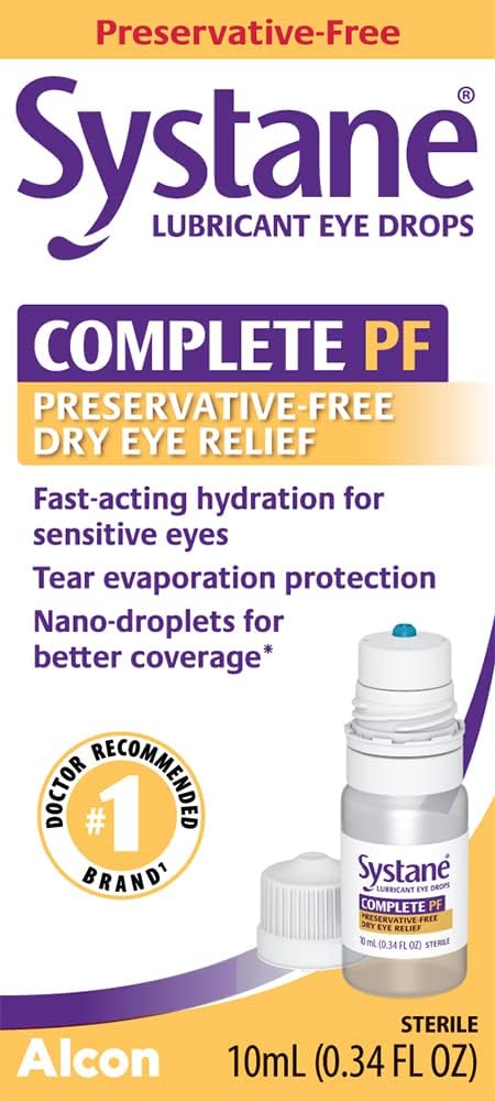 Gotas Multidosis para Ojos Secos Sin Conservantes 0.3 fl oz
