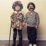 Disfraz de Vieja para Niñas, 11 Piezas, Accesorios Cosplay S