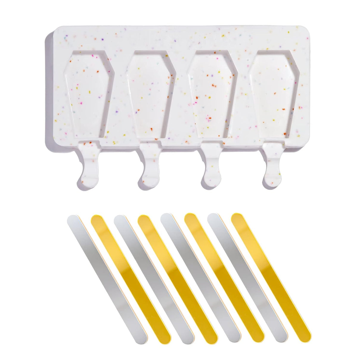 Moldes para Cakesicle Elvira de Fancy Sprinkles, 4 Cavidades