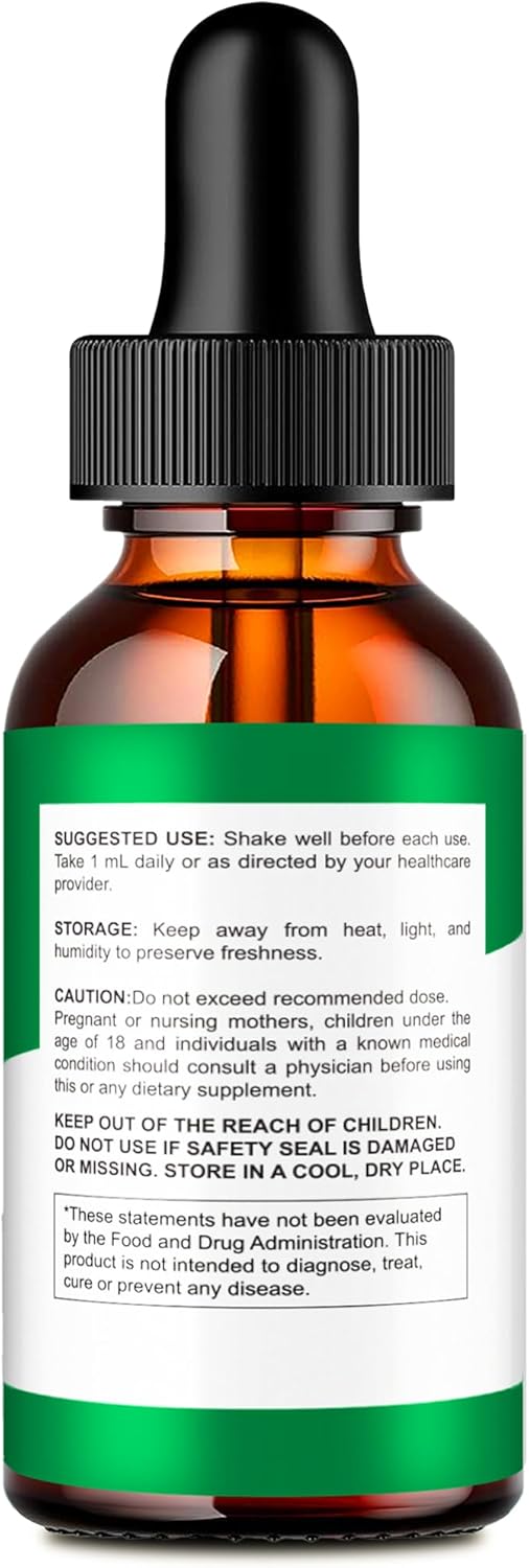 Glycofreedom Drops, Suplemento Líquido, Máxima Fuerza, 1 Pack