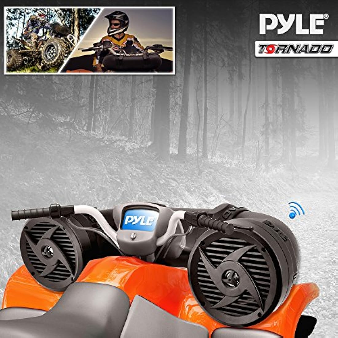 Parlantes de 500 W para ATV PYLE ‎PLATV550BT